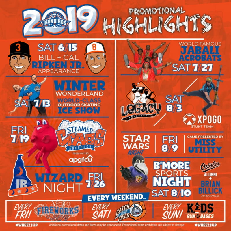 Orioles 2019 promotions